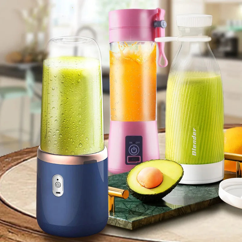 Portable Electric Juicer – Multi Fruit Blender & Milkshake Maker - Mrmora