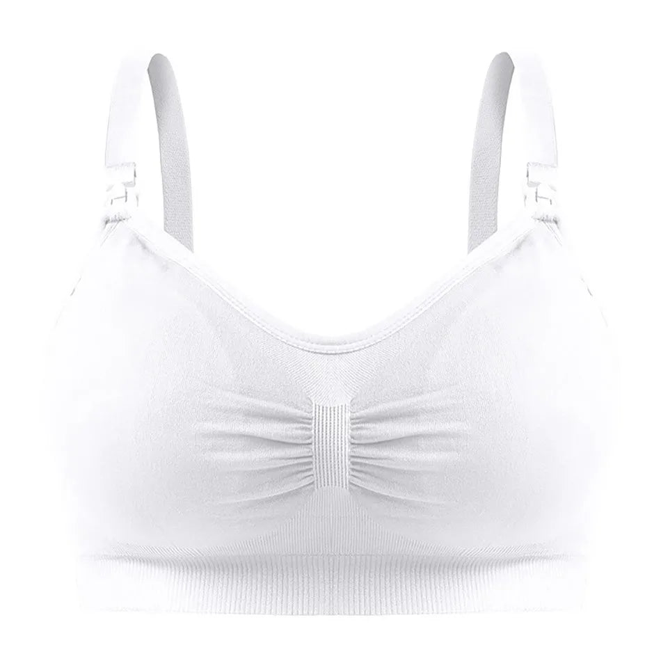 Seamless Maternity Nursing Bra – Comfort & Support - Mrmora