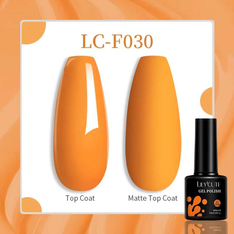 LILYCUTE 100 Colors Nail Gel Polish - Mrmora