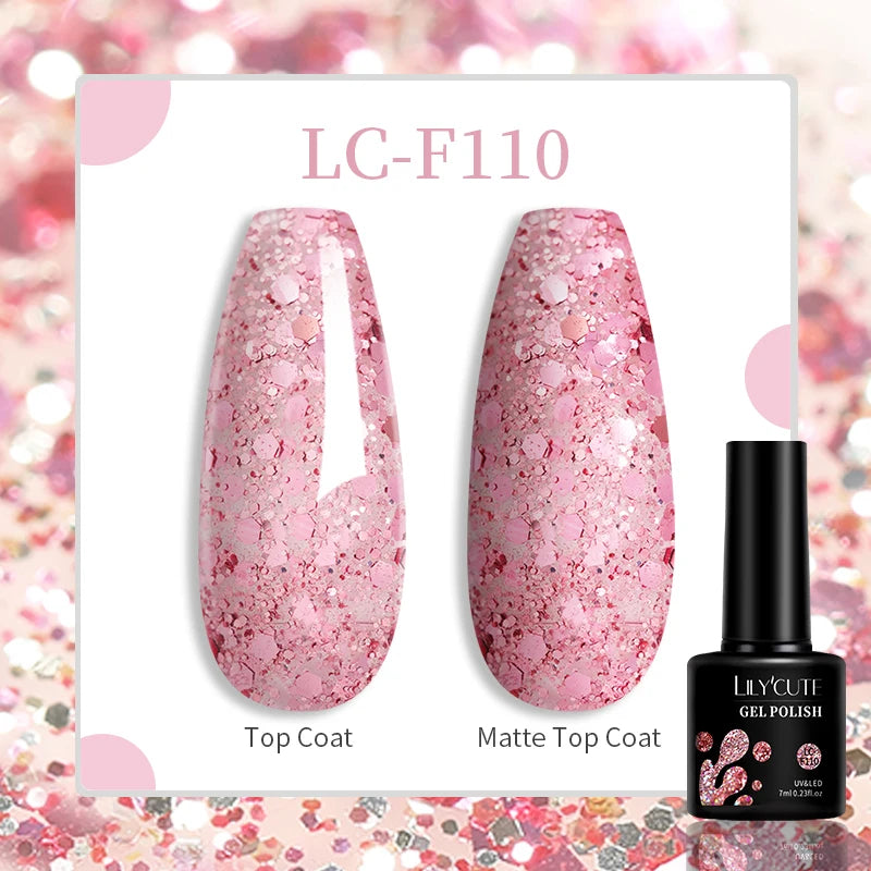 LILYCUTE 100 Colors Nail Gel Polish - Mrmora