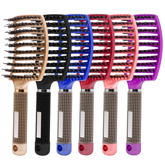 Detangling & Scalp Massaging Hair Brush - Mrmora