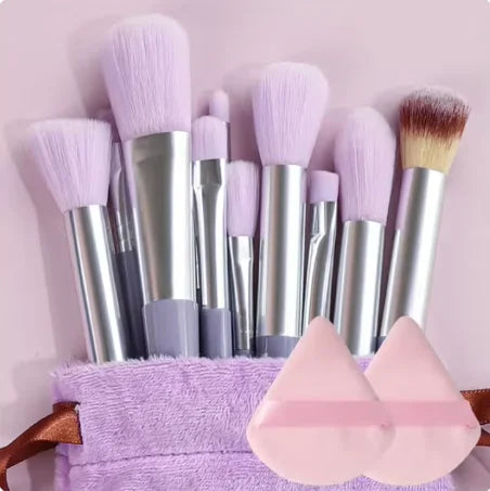 13 PCS Makeup Brushes Set - Soft & Durable Cosmetic Tools - Mrmora