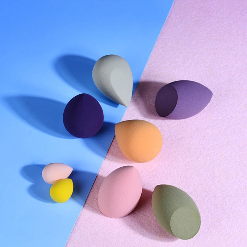 7PCS Dual-Purpose Makeup Sponge Set – Wet & Dry Beauty Eggs - Mrmora