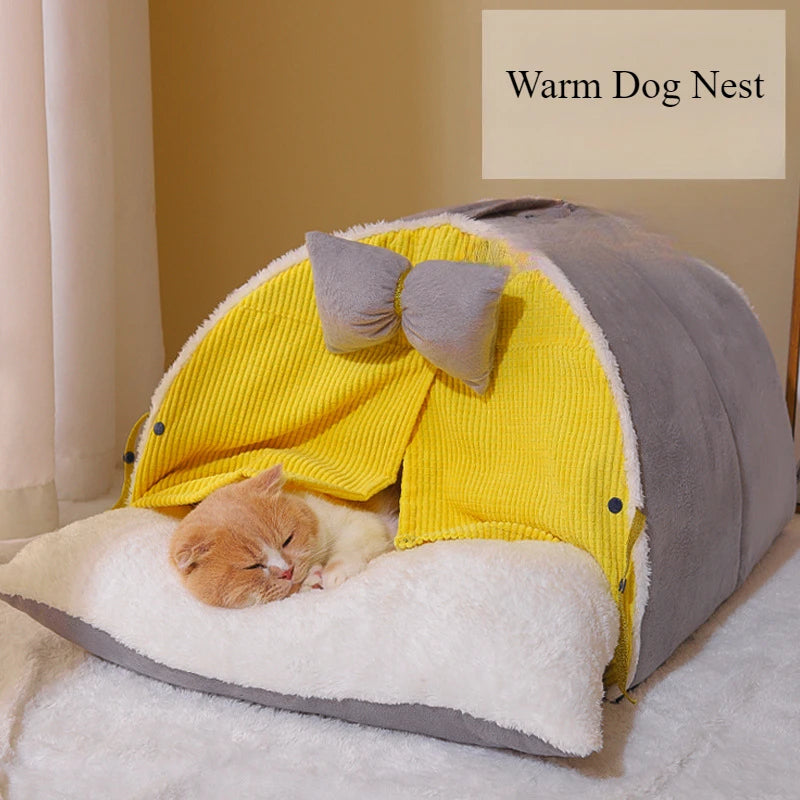 Soft & Warm Pet Tent for Cats & Small Dogs - Mrmora