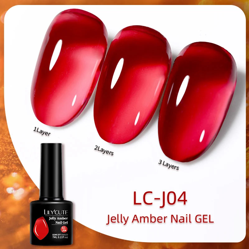 LILYCUTE 100 Colors Nail Gel Polish - Mrmora