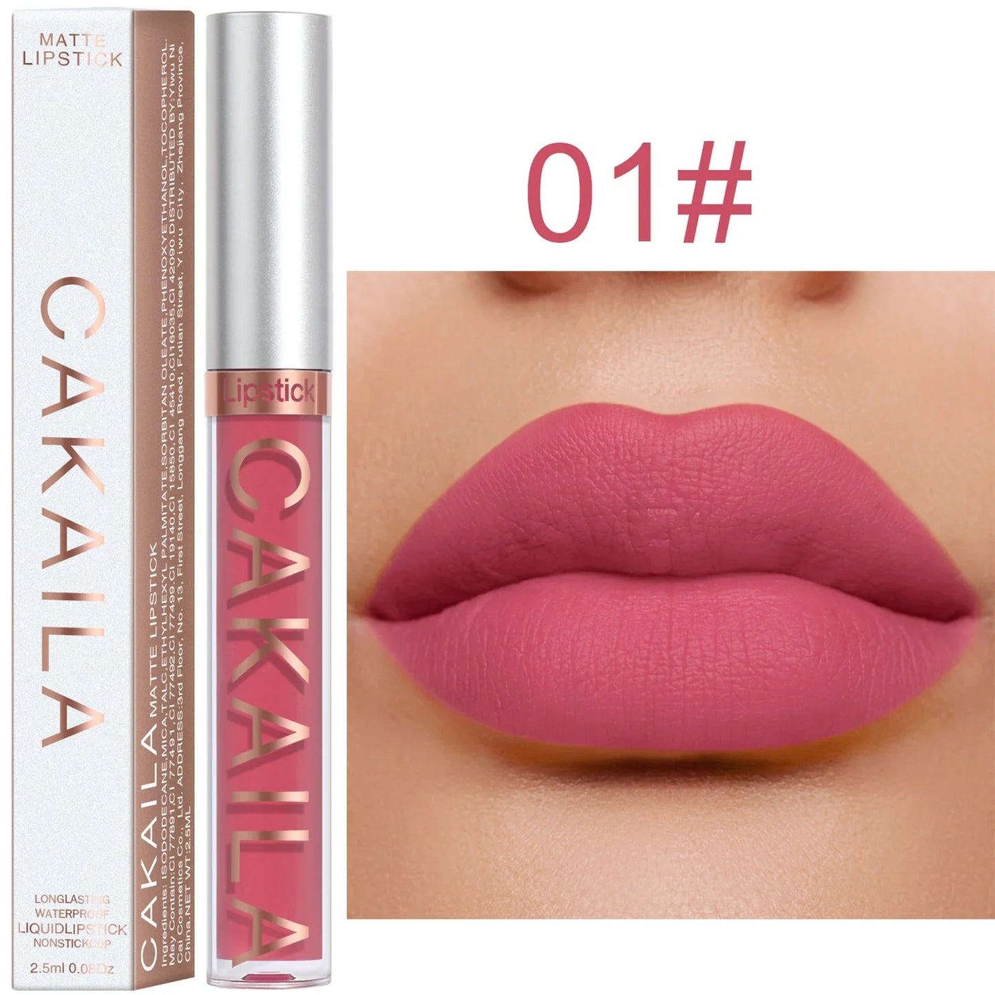 18-Color Matte Liquid Lipstick Set – Long-Lasting & Bold - Mrmora