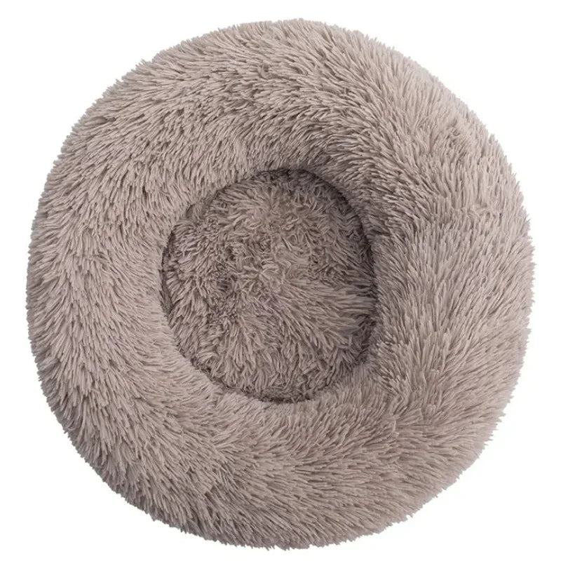 Soft Round Pet Bed for Cats & Dogs - Mrmora