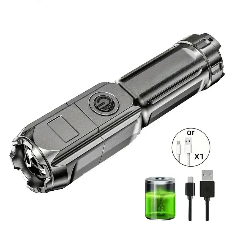 Super Bright USB LED Flashlight - Mrmora