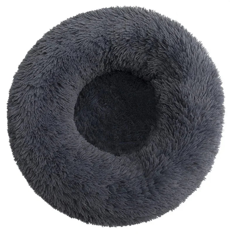 Soft Round Pet Bed for Cats & Dogs - Mrmora