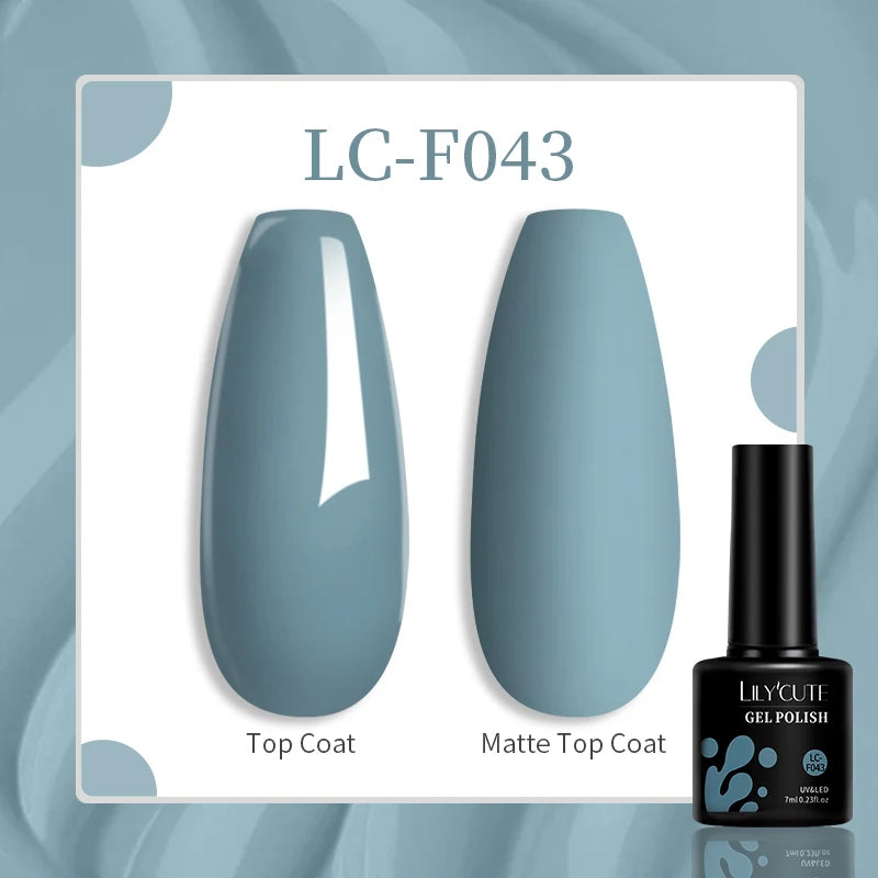 LILYCUTE 100 Colors Nail Gel Polish - Mrmora