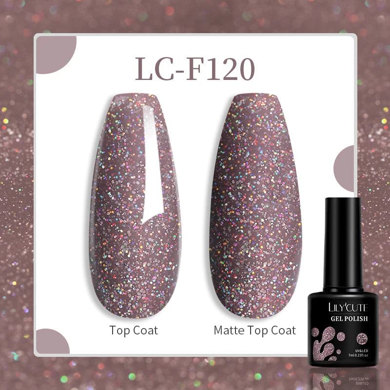 LILYCUTE 100 Colors Nail Gel Polish - Mrmora