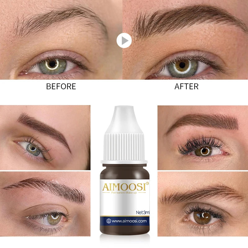 AIMOOSI Professional Semi-Permanent Makeup Pigments – 3ml - Mrmora