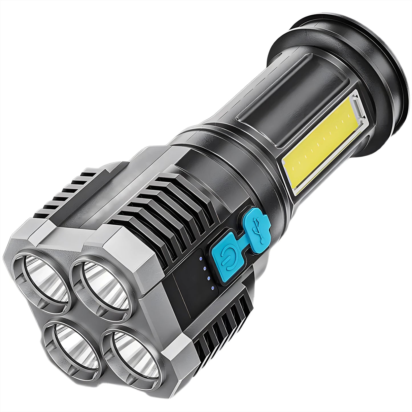 High-Power Rechargeable Flashlight – Personal Self-Defense Tool - Mrmora