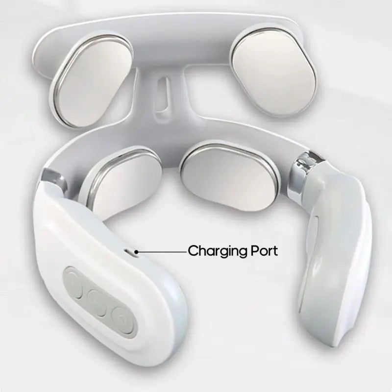 Smart Neck Massager with Adjustable Strength & USB Charging - Mrmora